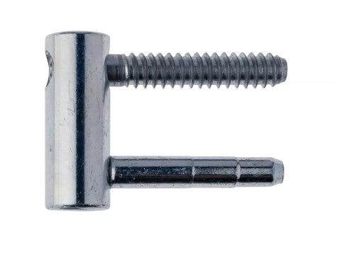 Skrutkovacie pánty Exacta 14 mm pre drevené dvere