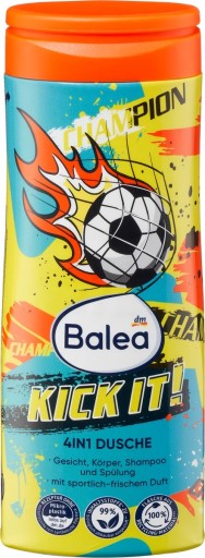 BALEA ŠPORTOVÝ ŠAMPÓN A Umývací GÉL PRE DETI 4v1 300ml DE