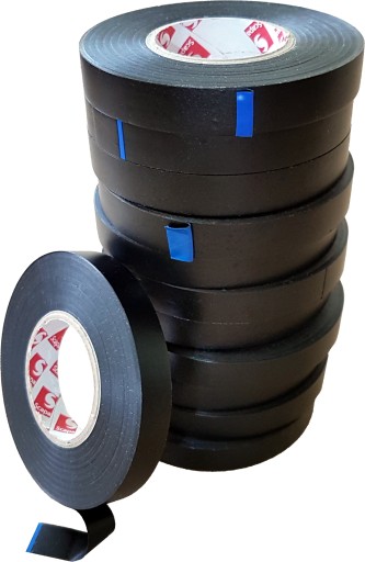 Scapa 2702A PVC páska 12mm/33m čierna, zateplenie