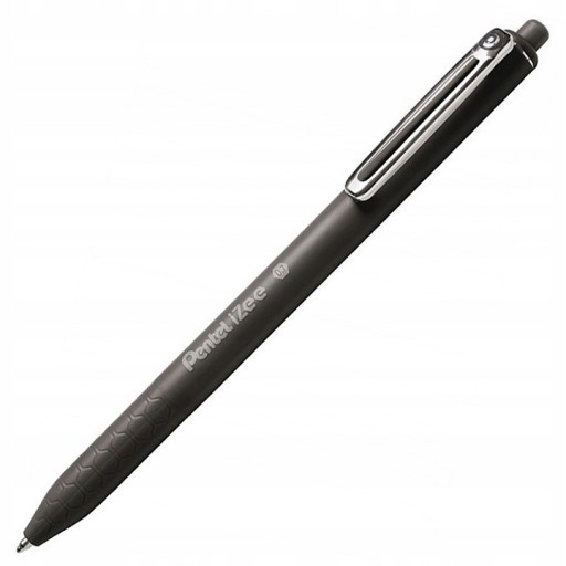 PENTEL BX467 guľôčkové pero, čierne