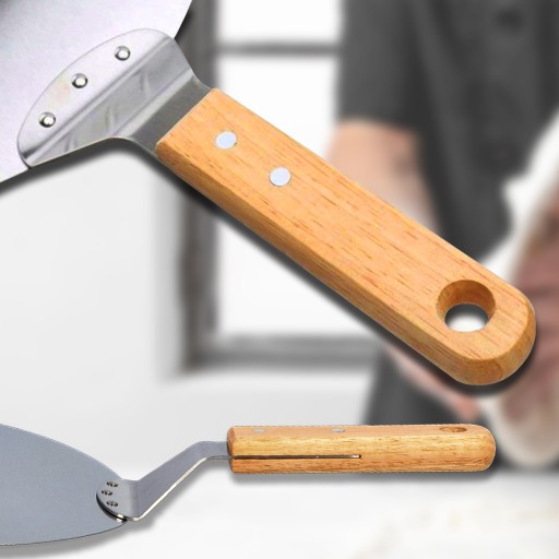 PREHLIADKA NA PIZZU NEREZOVÁ OCEL INOX PROFESIONÁLNA okrúhla XXXL