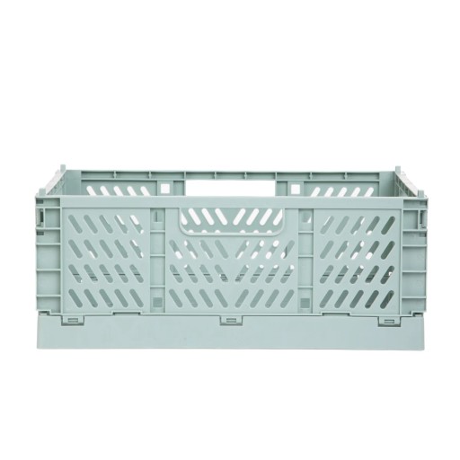AIDEN organizér box zelený stredný 20,1x30,5x12,5cm HOMLA