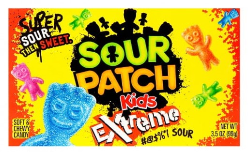 Cukríky Sour Patch Kids Extreme 99g