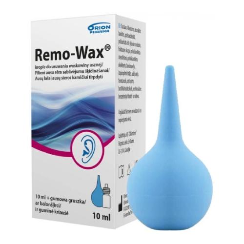 Remo-Wax kvapky na odstránenie ušného mazu - 10 ml
