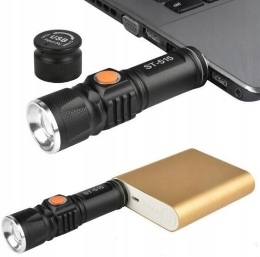 MINI LED BATERKA USB ZOOM KĽÚČENKA NABÍJATEĽNÁ