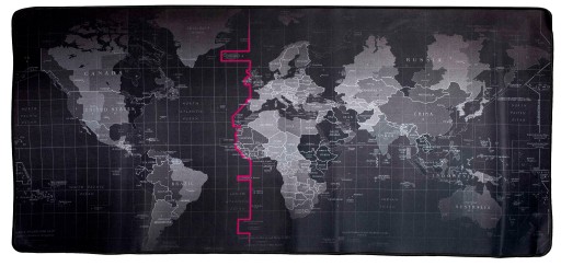Veľká podložka pod myš s mapou pre hráčov 80x30