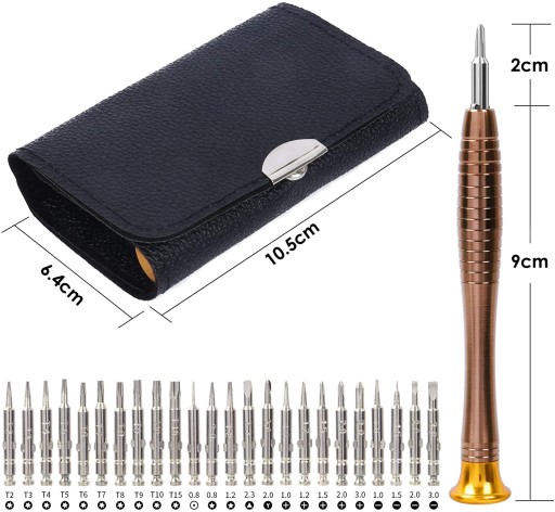 SADA PRESNÝCH GSM SKRUTKOVAČOV TEL TORX 25v1