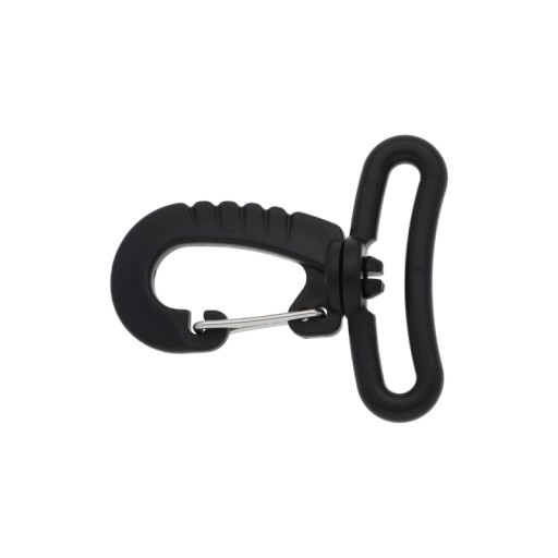 KARABÍNA PLASTOVÁ 38 mm OTOČNÁ