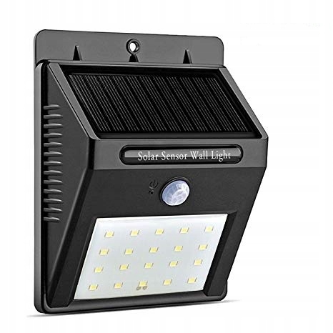 20LED SLNEČNÁ LAMPA SO SÚMRAK A SNÍMAČOM POHYBU