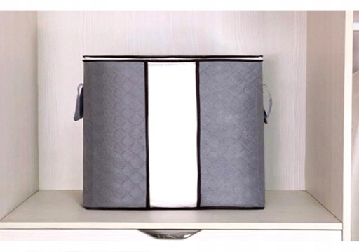 Veľký organizér box na posteľnú bielizeň, oblečenie, tašku, deku, XL, pevný