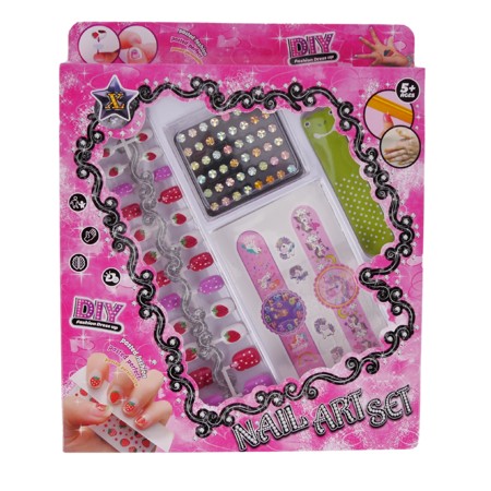 CREATIVE NAIL BEAUTY SET + NÁLEPKY