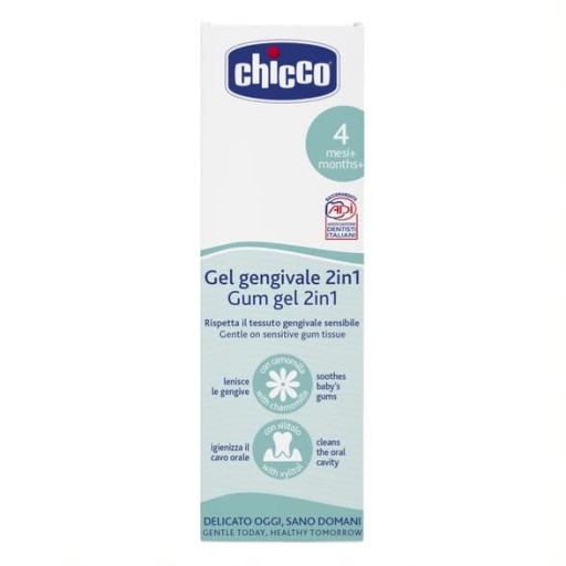 CHICCO MULTIFUNKČNÝ GÉL NA ZUBY 4m+