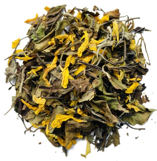 BIELY ČAJ Mango, chutný, aromatický, LISTOVÝ