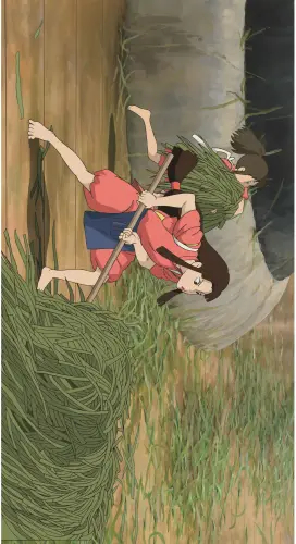 Anime Spirited Away smradľavý plagát 022 A3 (vlastné)