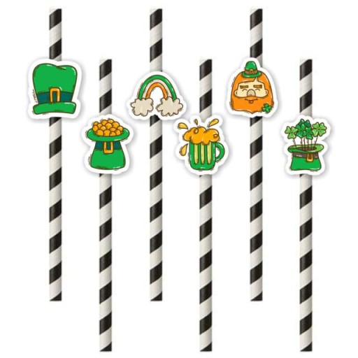VYZLIEKANÉ SLAMKY SAINT PATRICK pivný mix ÍRSKO X6