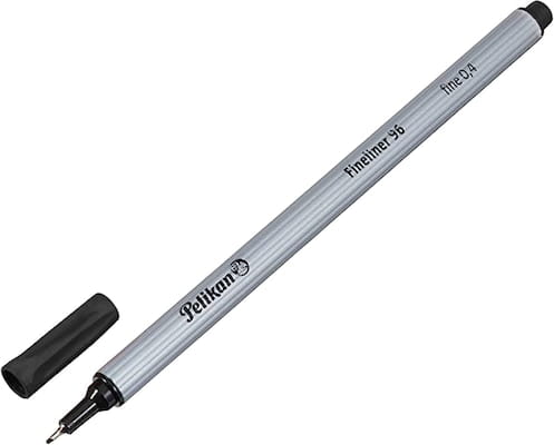 PELIKAN 96 čierna jemná linka