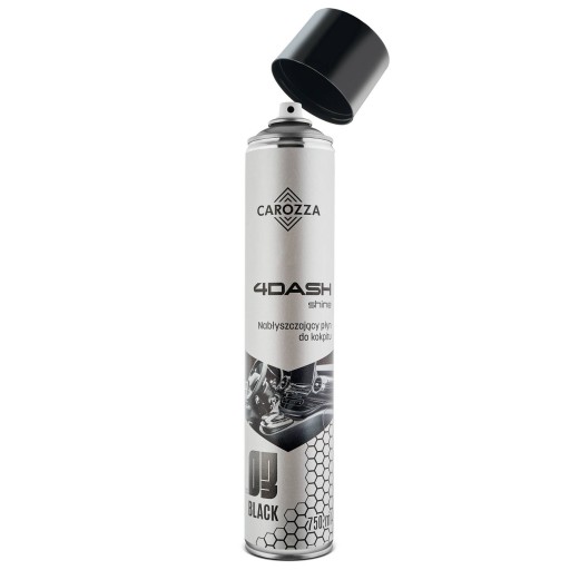 CAROZZA CAR COCKPIT SHINE 750ML ČIERNA