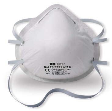 POLOMASKA OCHRANNÁ FFP2 maska bez ventilu MB 20