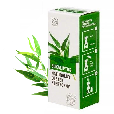 Prírodný esenciálny olej EUKALYPTUS 10ml