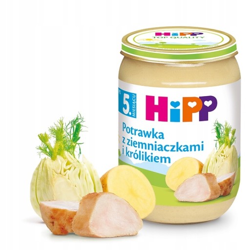 HiPP Guláš so zemiakmi a králikom po 5 mesiacoch 190 g