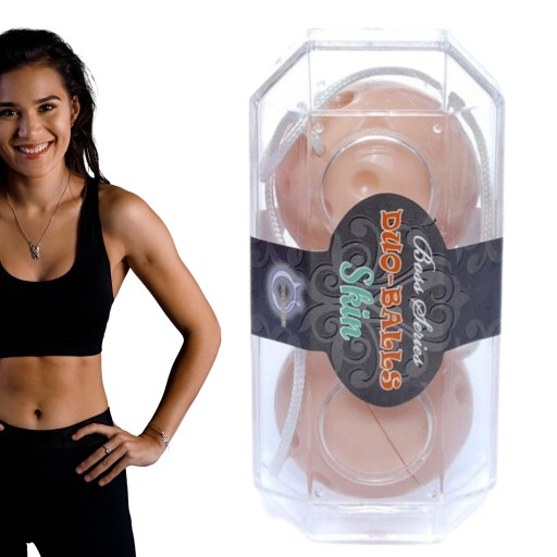 Gejša loptičky na tréning Kegelových svalov - Duo-Balls Skin