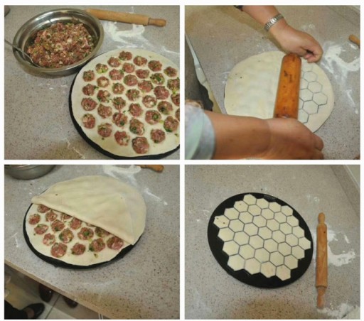 Forma na halušky, halušky na ravioli, forma na vykrajovanie