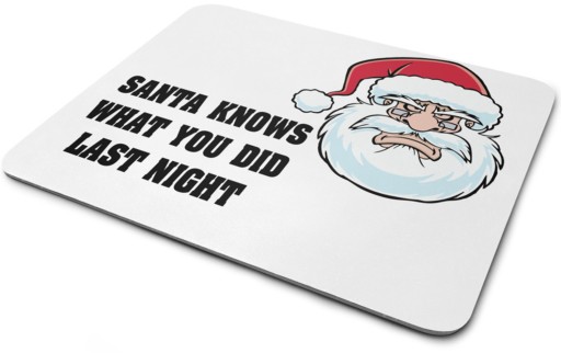 PODLOŽKA POD MYŠ SANTA'S DARČEK VIANOCE 10