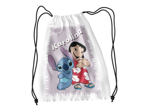 LILO A STITCH PREDŠKOLSKÉ TOPÁNKY TAŠKA NÁZOV ŠKOLA DARČEK DIEVČA