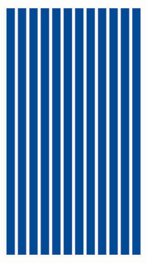 Nálepky na motorku STRIPES 30cm Tmavomodrá