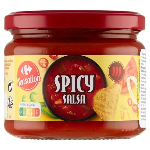 Carrefour Sensation Salsa pikantná omáčka 315 g