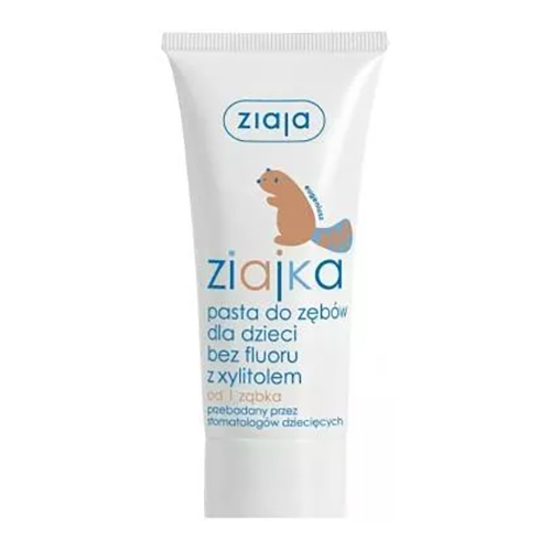 ZIAJKA zubná pasta pre deti Eugeniusz bez fluoridu 50ml