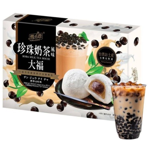 Yuki & Love Mochi Bubble Tea Ryžové sušienky