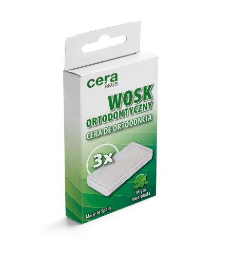 Mätový ortodontický vosk, 3 krabičky