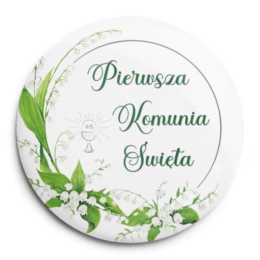 Odznaky Prvé sväté prijímanie Májové sviatky LILY OF THE VALLEY kotilión