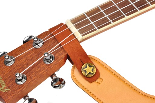Kožený držiak na gitarový remienok Jeremi AS-001
