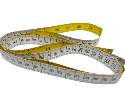 Šírka mier 1,9 cm / Krajčírsky centimeter 150 cm, vysoká kvalita
