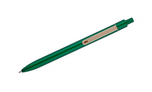 Štýlové matné hliníkové GEL PEN so zlatým klipom