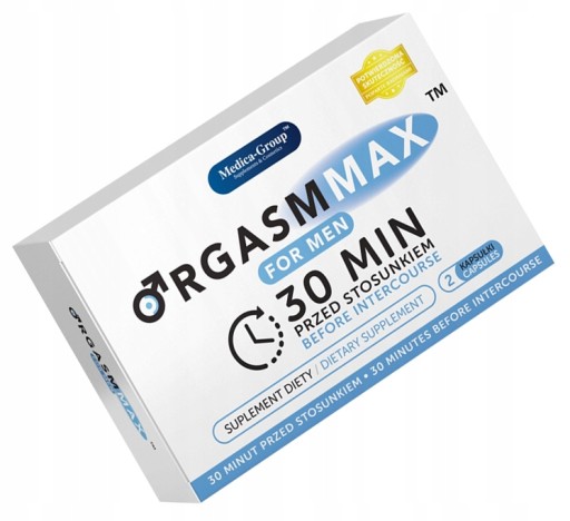 Erekčné kapsuly Orgasm Max pre mužov
