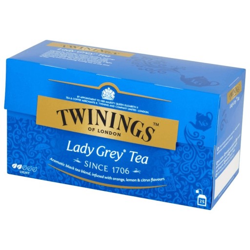TWININGS Lady Grey čaj 25 vrecúšok