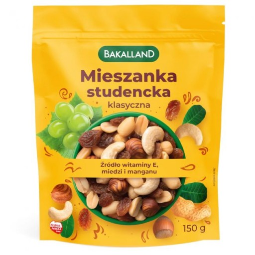 Bakalland klasický študentský mix 150g x2