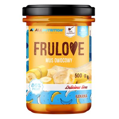 VŠEOBECNÁ VÝŽIVA OVOCNÁ PENA FRULOVE 500g BANÁNOVÉ OVOCIE BEZ CUKRU ZDRAVÉ POTRAVINY