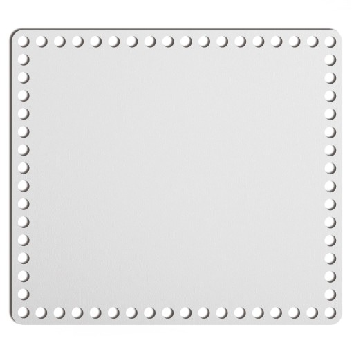 biely základný košík dno 25x28cm HDF obdĺžnik