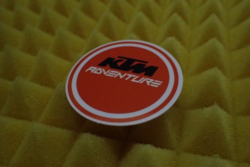 NÁLEPKA KTM ADVENTURE NÁLEPKA 4,8 x 4,8 cm