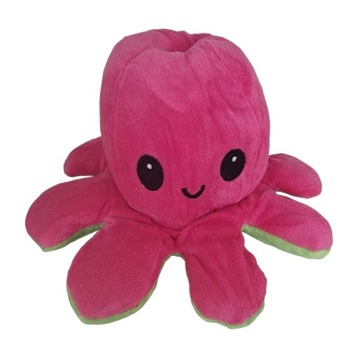 OBOJSTRANNÁ PLYŠOVÁ HRAČKA CHOBOTNICE MASKOT PRE DETI
