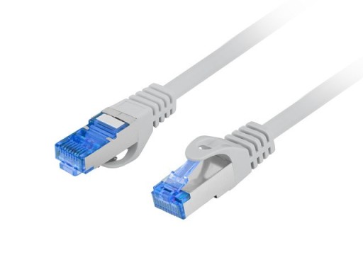 PATCHCORD CAT.6A S/FTP LSZH CCA 0,25M GREY FLUKE PASSED LANBERG Z32677