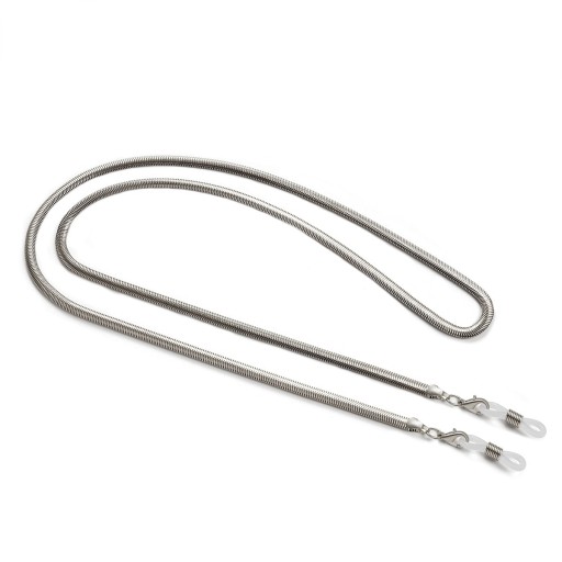 Zlatá R retiazka na okuliare Snake 4 mm kov