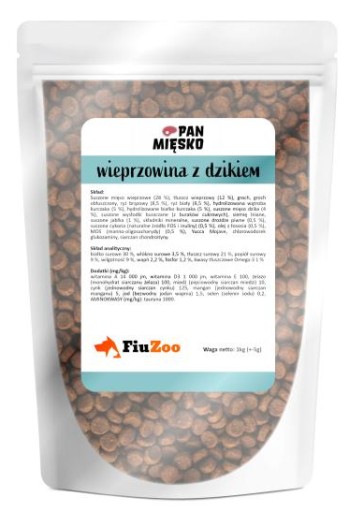 Panvica bravčové mäso s diviakom XL 1kg HM