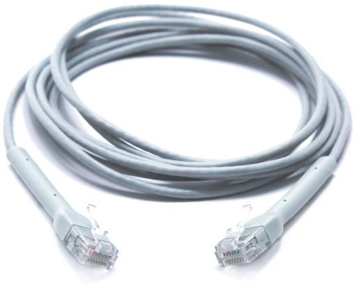 LAN KÁBEL RJ45 CAT 6 UTP ŠEDÝ 6P30 PATCHCORD 5M FLEXI SLIM