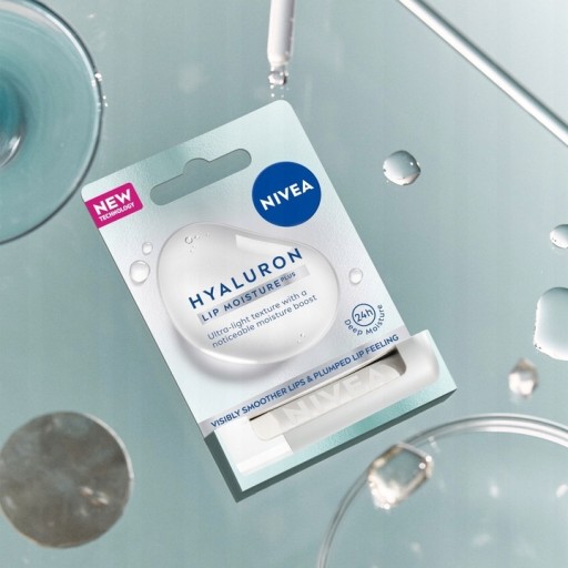 Balzamový rúž NIVEA Hyaluron Moisture Plus