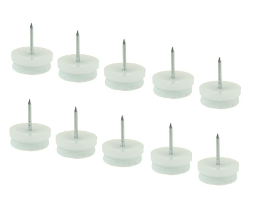 20 x klzák plstená nábytková nožička 24 mm